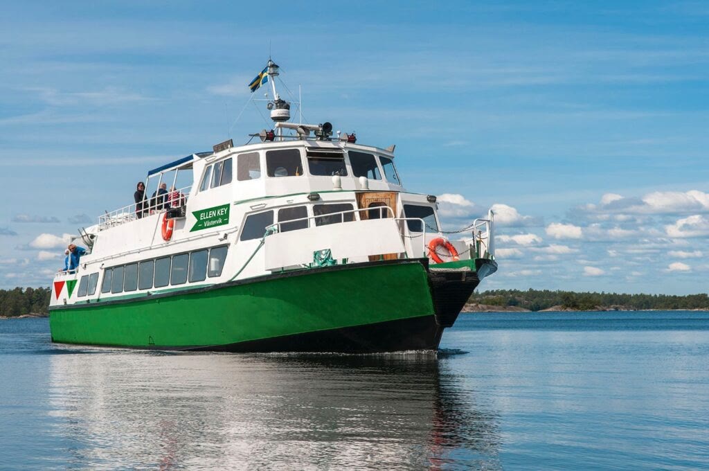 Skärgårdsbåt Ellen Key i Västervik